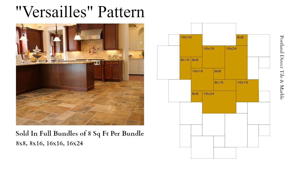 Natural Stone Travertine Tile Versailles Patterns Description Versailles Pattern Edit Jpg